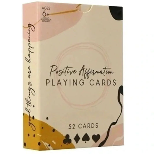 POSITIVE AFFIRMATION PLAYING CARDS