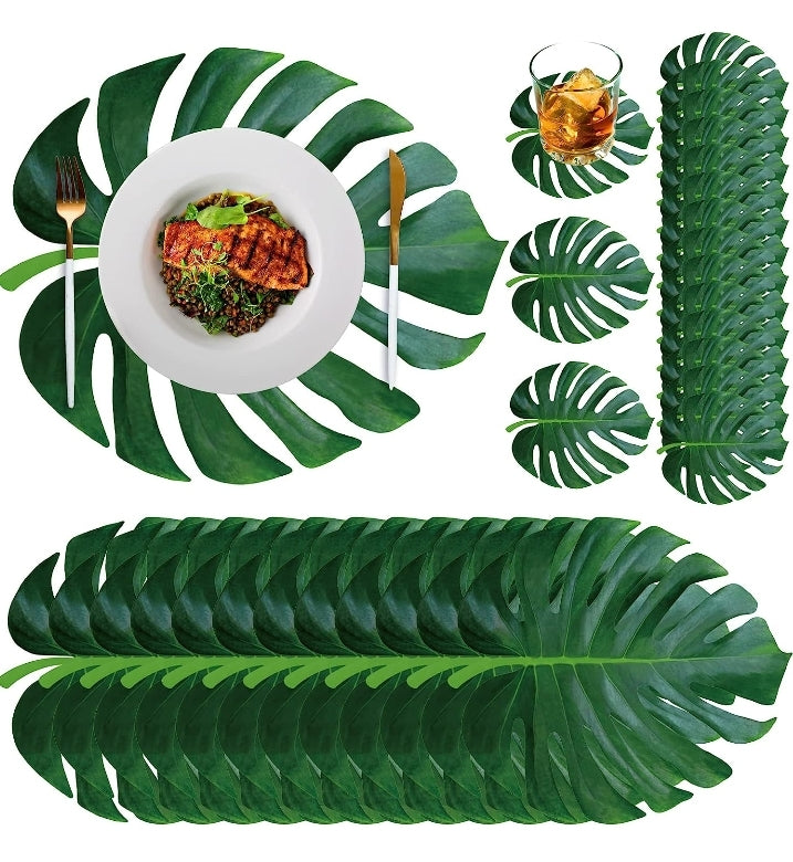 PALM TREE PAPER PLACEMATS