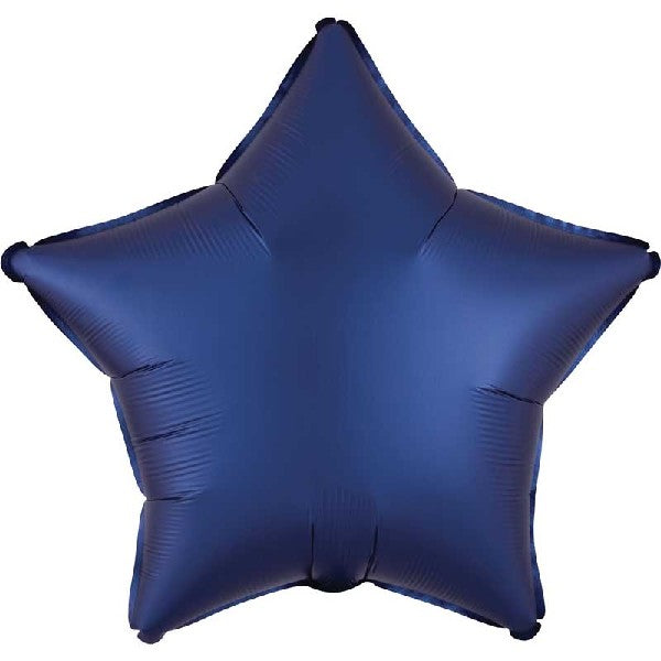 Navy Blue Star Foil