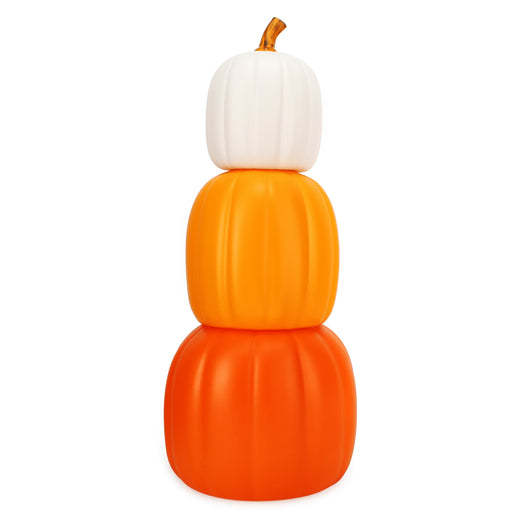 3PC STACKED PUMPKINS