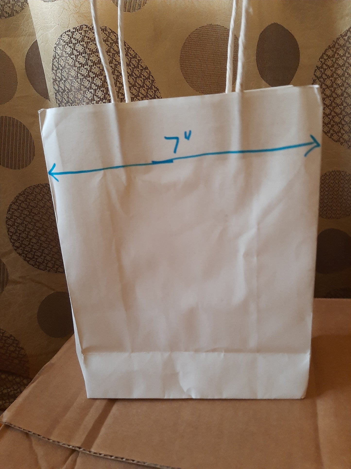 White Party Bags with handle