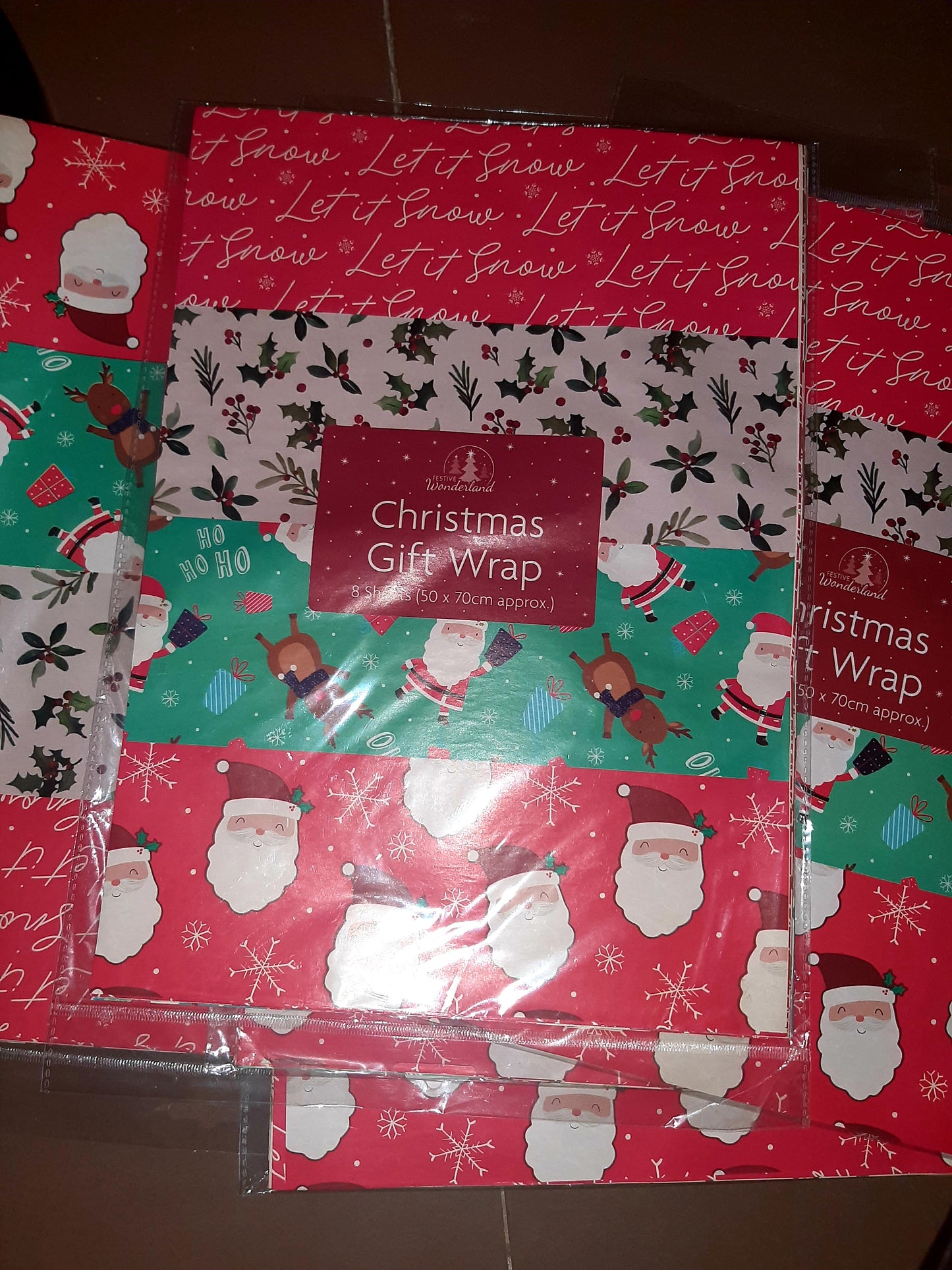 Christmas Wrapping Paper. 8PK
