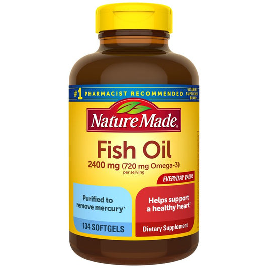 NATURES MADE FISH OIL SOFTGELS