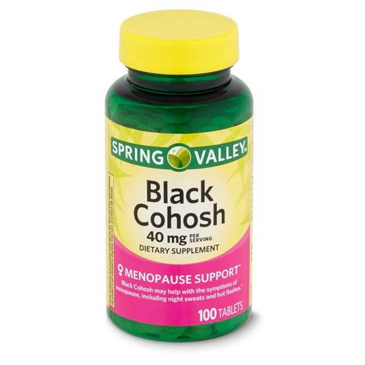 Spring Valley Black Cohosh Tablets