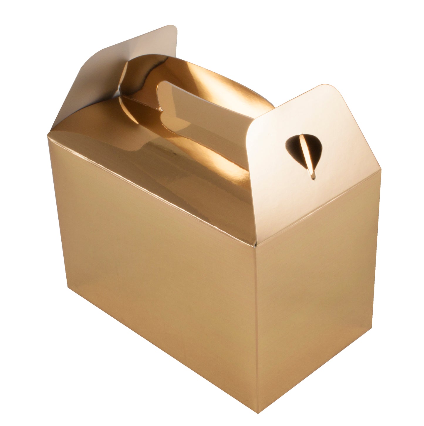 METALLIC GOLD TREAT BOXES