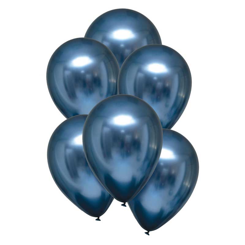 Satin Azure Balloons