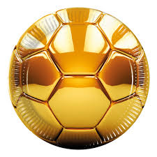 Football Gold Plates