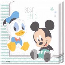 Infant Mickey Lunch Napkins