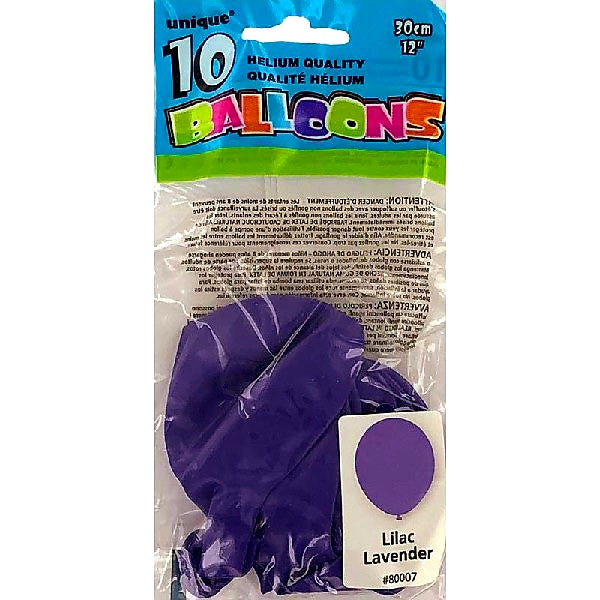 Lilac Lavendar Balloons