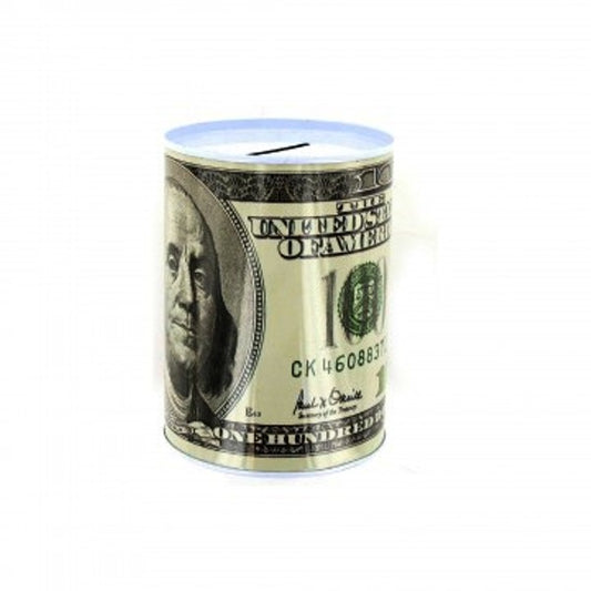 Dollar Bill Tin Money Bank