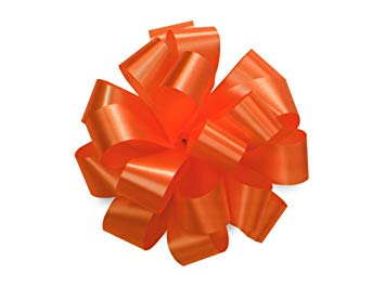 Orange Gift Bow