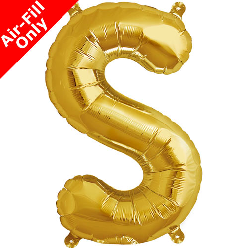 16 inch air fill letter S foil