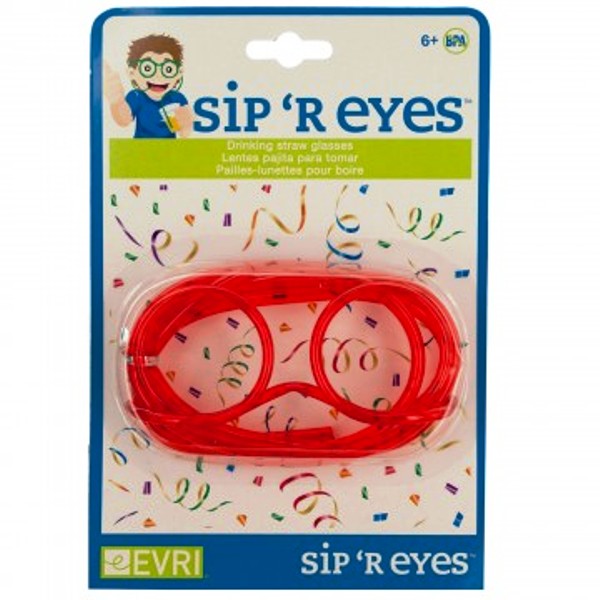 Sip R Eyes Drinking Straw Glasses