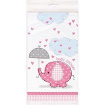 Umbrellaphants Pink Tablecover