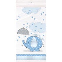 Umbrellaphants Blue Tablecover