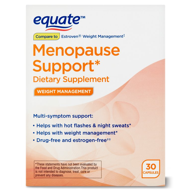 Equate Menopause Supplements