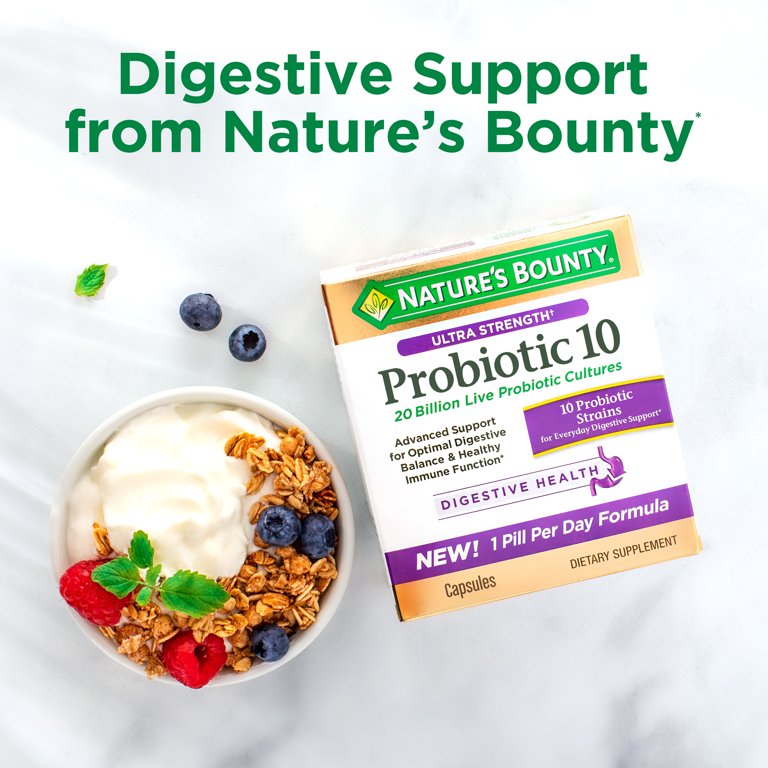 Nature's Bounty Probiotic Tablets,
