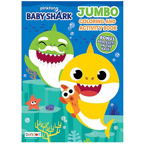 BABY SHARK COLORING BOOK