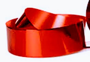 Red Metallic Ribbons