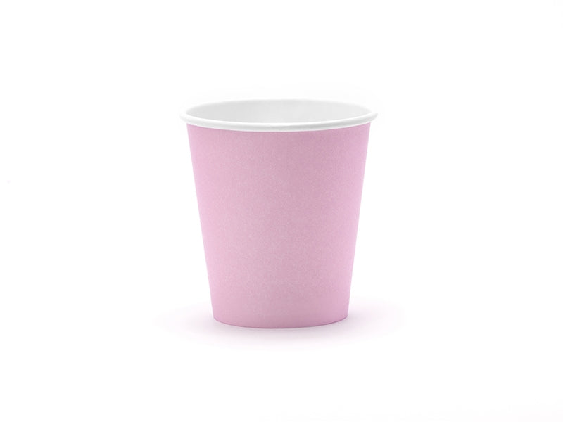 Pink Paper Cups 6Pk