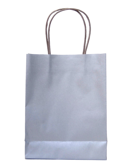 Silver Party Bags with handle