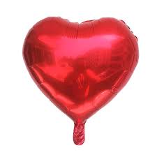 18 inch Red Heart Shaped Foil